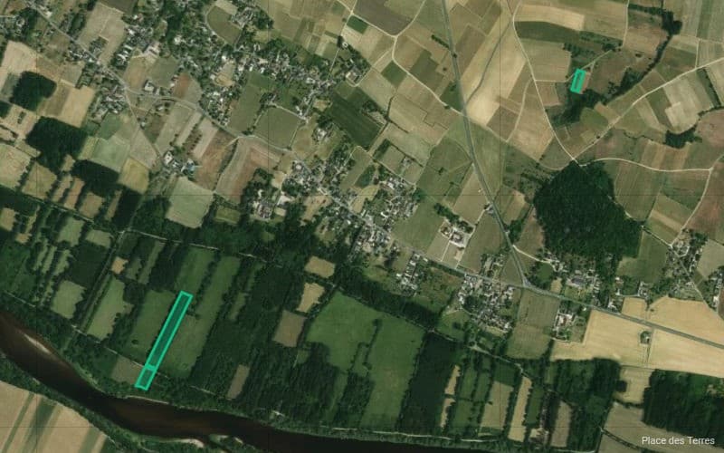 Terres agricoles - 1.5 ha - Beaumont-en-Véron