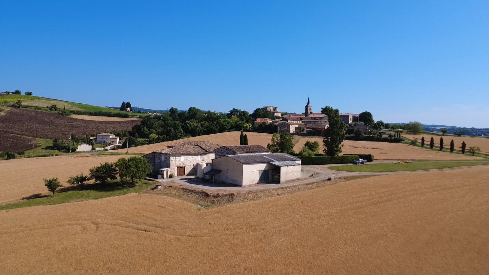 Terres agricoles - 39.6 ha - Campagnac