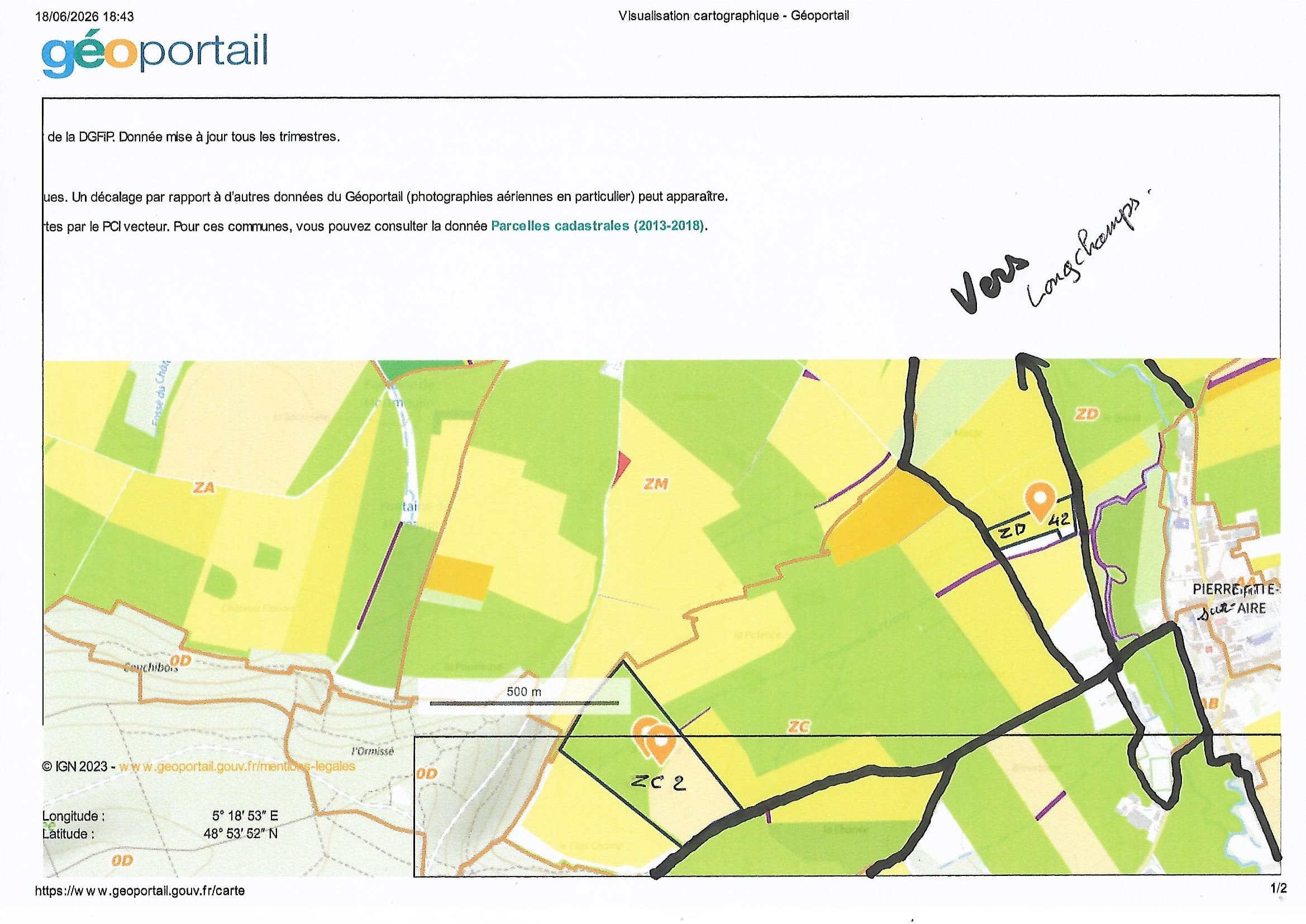 Terres agricoles - 17.1 ha - Pierrefitte-sur-Aire
