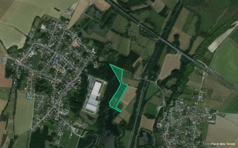 Terres agricoles - 2.1 ha - Brissy-Hamégicourt
