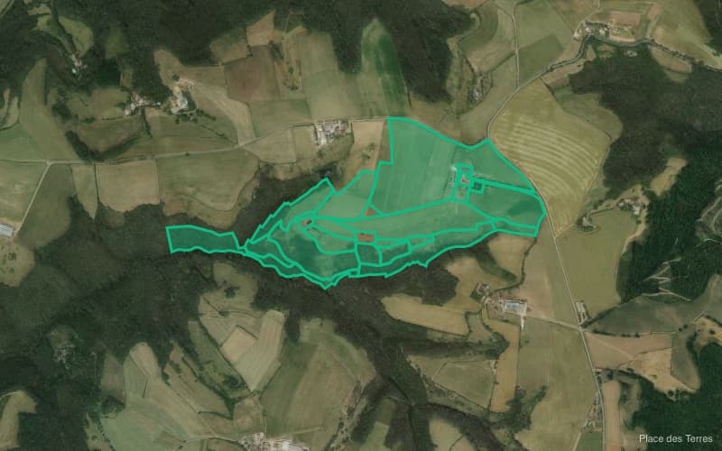 Terres agricoles - 39.2 ha - Ambialet