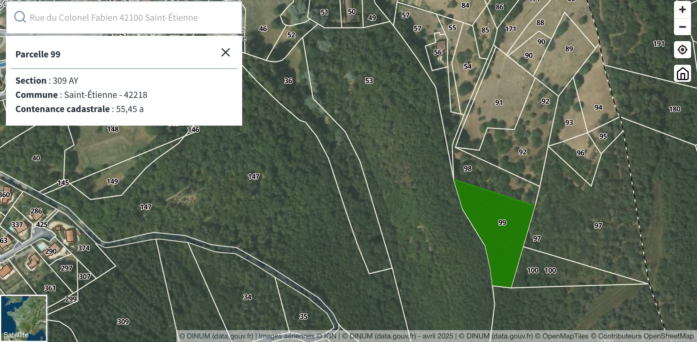 Terres agricoles - 1.1 ha - Terrenoire - Image 2