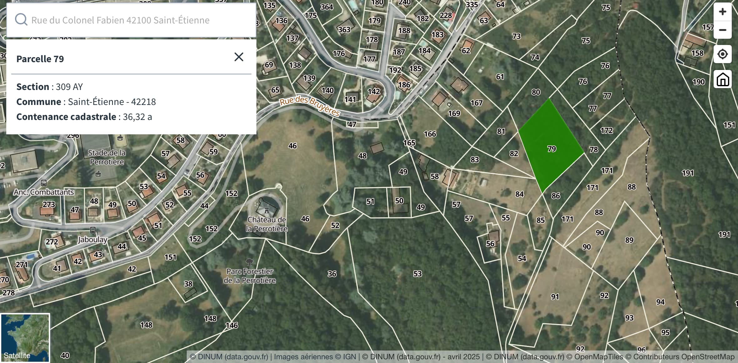 Terres agricoles - 1.1 ha - Terrenoire - Image 3
