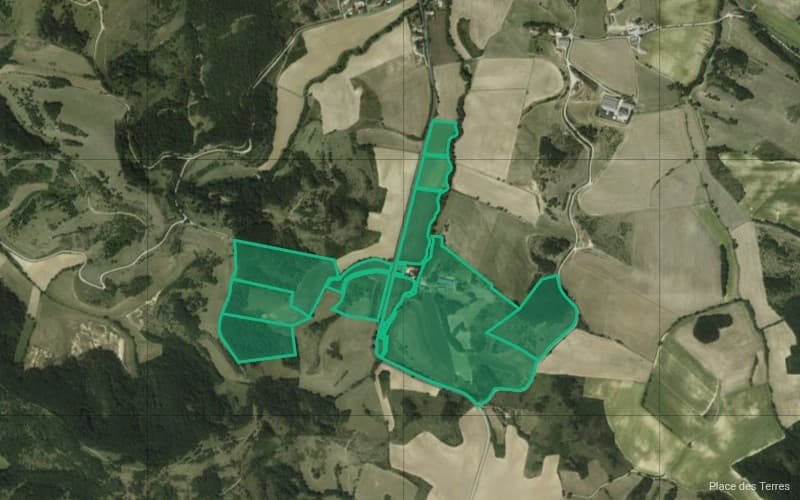 Terres agricoles - 41.3 ha - LD Cardan - Image 2