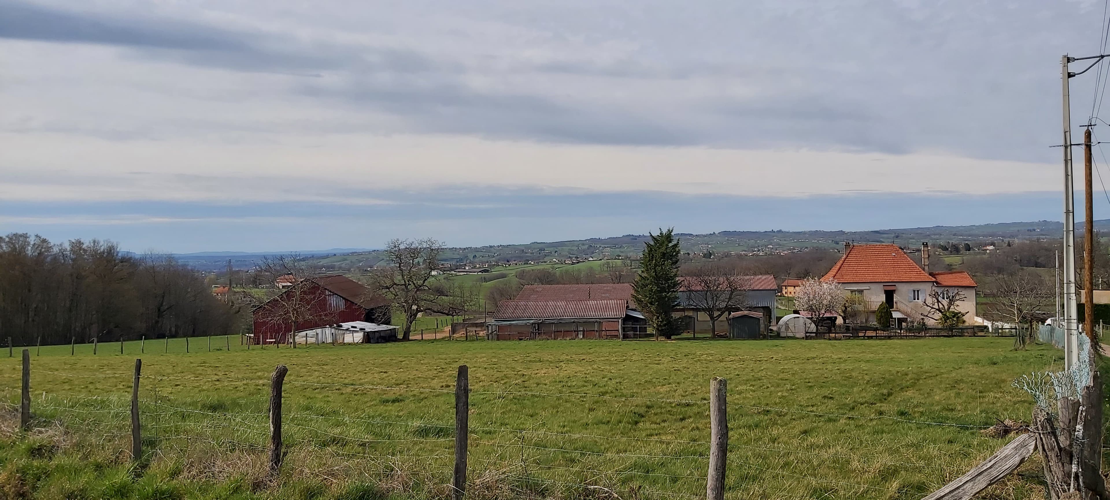 Terres agricoles — Polyculture-elevage - 0.6 ha - Chandon