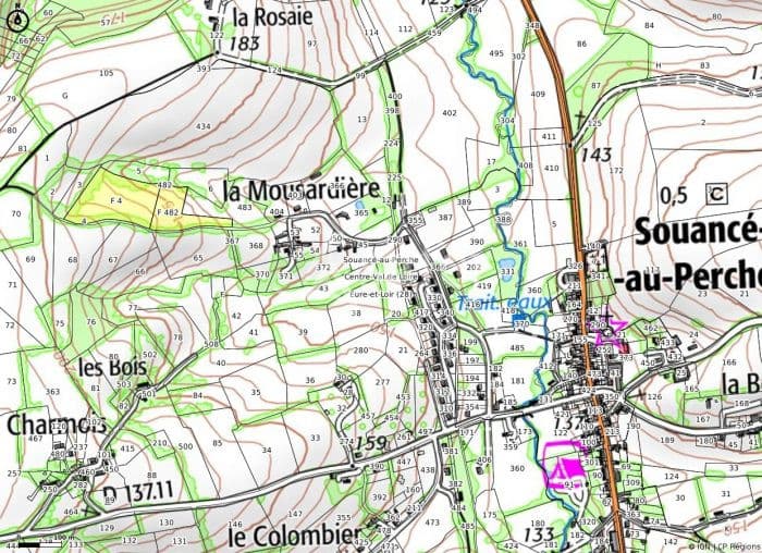 Vente parcelle de 2,84 ha Libre au coeur du Perche 28