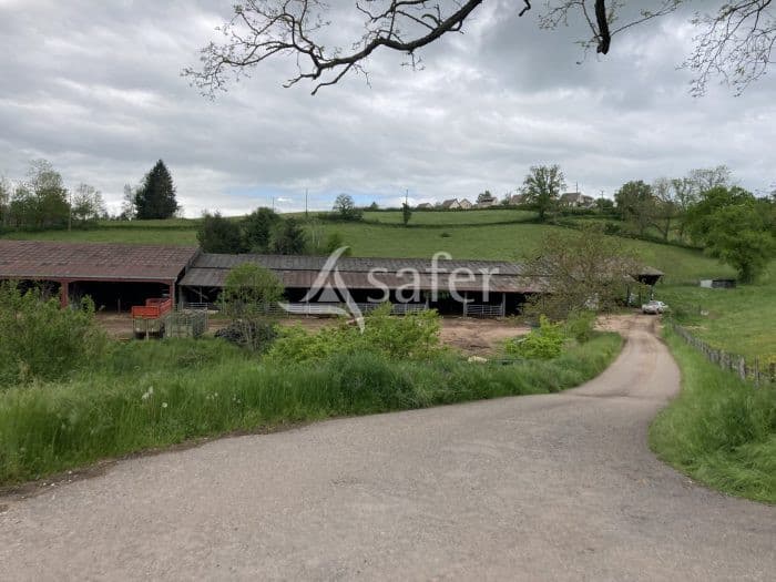 Terrain de 4,4 ha avec bâtiments agricoles de 3400 m² - Dompierre-les-Ormes (71)