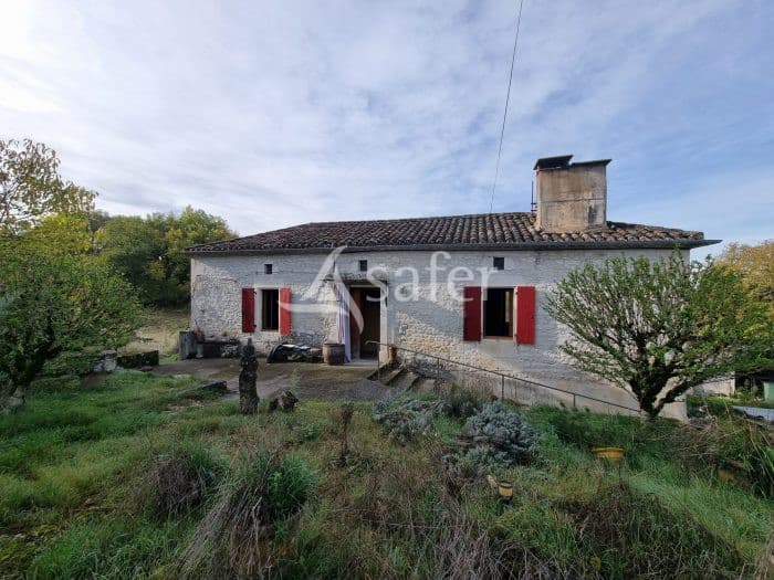Ancien corps de ferme sur 5 ha en Quercy Blanc