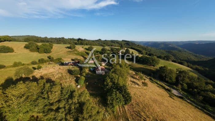 Propriété sur 6,8 ha en Ségala lotois